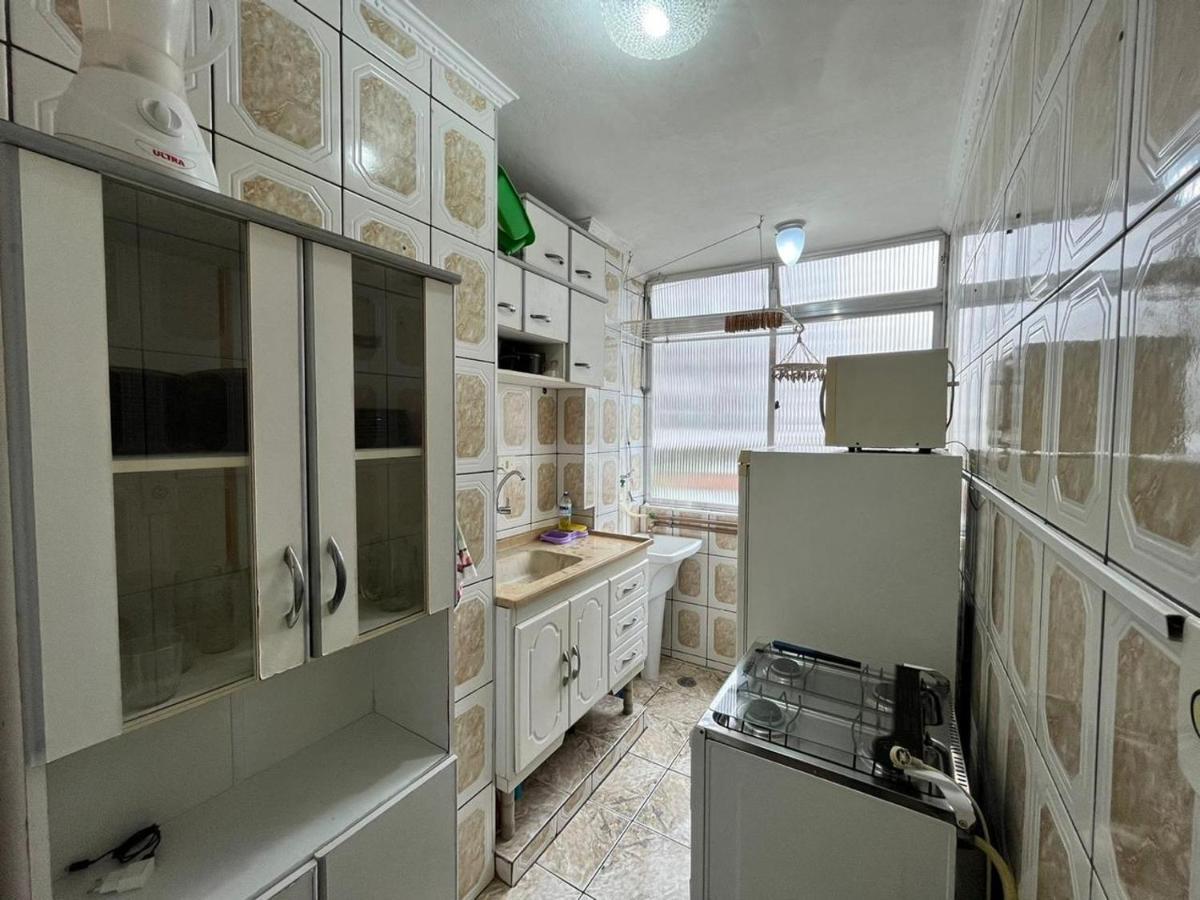 Sala Living Proximo A Praia Leilighet Santos  Eksteriør bilde